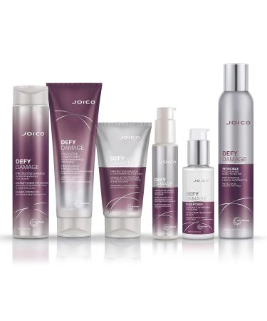 Joico Defy Damage Protective Shampoo 10.1 Fl Oz | For Color-Treated Hair | Strengthen Bonds, Preserve Color | with Moringa Seed Oil & Arginine - Buy Online on GoSupps.com