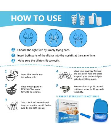 Effective Anti Snoring Devices | Snore Stopper & Nasal Dilators for Quieter Sleep - Reusable Solutions for Men & Women - Buy Online on GoSupps.com