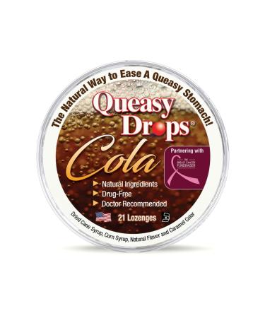 Three Lollies Queasy Drops Cola 21pc
