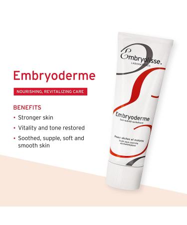 Embryolisse Embryoderme Nourishing Revitalizing Care 2.54 fl oz - Ideal Hydration & Skin Renewal - Buy Online on GoSupps.com