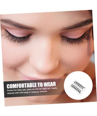 minkissy 1 Box 3d False Eyelashes Artificial Eyelashes False Lashes Pesta as Lashes with Color Party Strip Lashes Girls Outfits Artificial False Eyelash Imitation Manual Miss Set - Buy Online on GoSupps.com