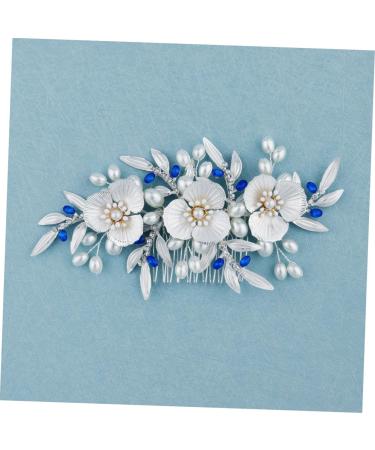 FRCOLOR Wedding Hair Clip Bridal Hair Clip Bridal Hair Accessory Flower Bridal Comb Vintage Hair Comb Pearl Hair Comb Pearl Hair Pin Tiara Bridal Hair Comb Bride Petals Wedding Accessories - Buy Online on GoSupps.com