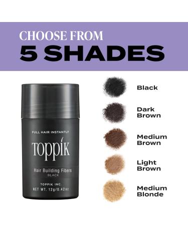  Toppik TOPPIK 12g Item Color: Medium Blonde - Buy Online on GoSupps.com