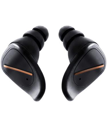 EAROS ONE High Fidelity Acoustic Filters - 17 dB Hearing Protection for Concerts  Musicians  Motorcycles  Noise Reduction  Productivity  Reusable Alternative to Ear Plugs  Made in The USA Black - Buy Online on GoSupps.com