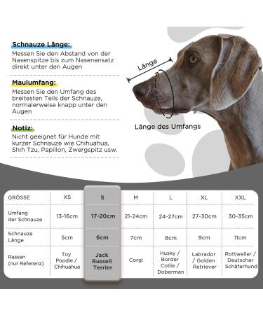 Buy Bonthee Dog Muzzle - Soft Mesh for Small & Medium Dogs | Breathable Adjustable & Reflective for Grooming & Scavenging - Buy Online on GoSupps.com