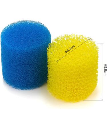 Weipro Cylindrical Filter Sponge for TH280A Aquarium - 2 Pieces PPI 25/35 330L/H - Ideal for International Shipping - Buy Online on GoSupps.com