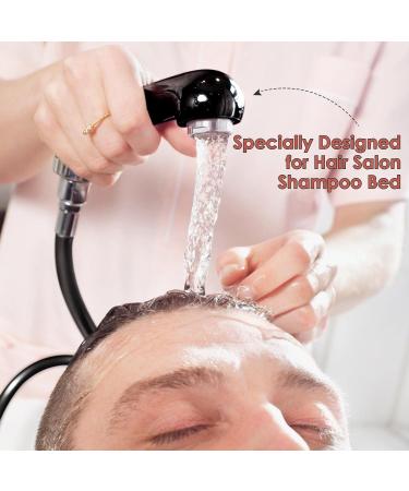 Efficient & Flexible Salon Shampoo Shower Head Sprayer Durable & Sleek Design Easy Installation with Home Spa Experience Compatible for Barber Shops & Hair Salons - Buy Online on GoSupps.com
