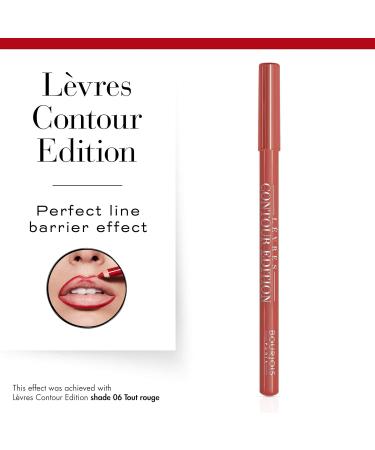 Bourjois Levres Contour Edition Lip Liner 8 Corail Aie Aie Nudes 1.14g - Pack of 1 - Buy Online on GoSupps.com