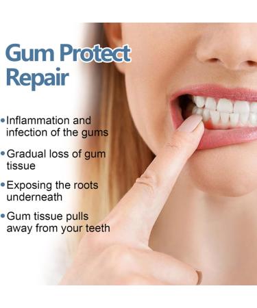  GNAUMORE Gum Repair Gel Gum Care Gel Teeth Cleaning Pen Teeth Whitening Essence Pen - Buy Online on GoSupps.com