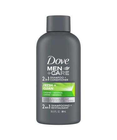 Dove Men Extra Fresh 13.5oz Body Wash & 3oz 2-in-1 Shampoo Conditioner for Men's Skin & Hair - Buy Online on GoSupps.com