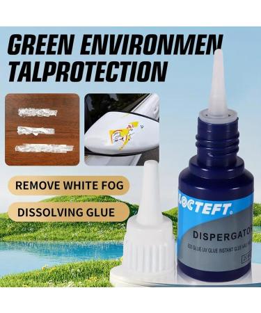 UV Glue Remover - 20ml Adhesive Remover Nail Glue Remover Safe Adhesive Remover Labels Stickers Remover Nail Polish Remover Gel Polish Dissolver Adhesive Remover Safely Removes Nail Tips - Buy Online on GoSupps.com