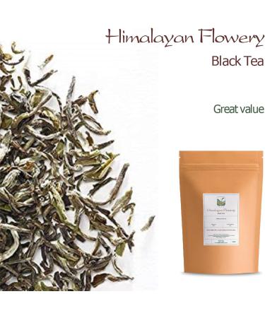 Himalayan Finest Flowery Tea Nepal - Nepalese Pure Loose Leaf Tea - Similar To Darjeeling But More 100g Himanlayan 100 g - Buy Online on GoSupps.com