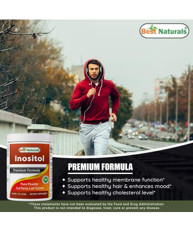 Best Naturals Inositol Pure Powder 05 kg 05 kg Pack of 2 - Buy Online on GoSupps.com