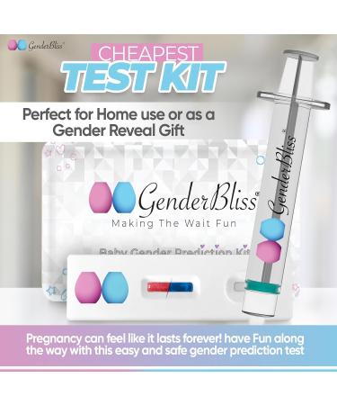 GenderBliss® Gender Prediction Test - Reveal if Your Baby is a boy or Girl from 5 Weeks - Instant Results Early Pregnancy Kit. - Buy Online on GoSupps.com