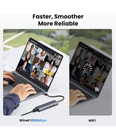 UGREEN USB to Ethernet Adapter - Space Grey - Buy Online on GoSupps.com
