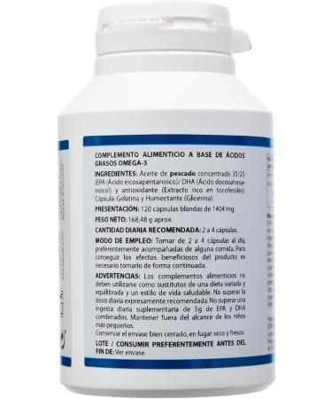 Equisalud Omega Forte Epa 350 Dha 250 120 capsules - Buy Online on GoSupps.com