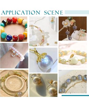 PandaHall 144pcs 24K Gold Plated Flower Bead Caps - 12 Styles Brass End Caps for DIY Jewelry Crafts - Buy Online on GoSupps.com