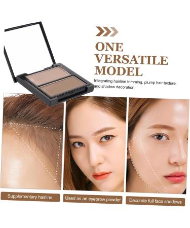  BIUDECO 2 Tray Repair Shading Powder Palette Cosmetic Face Shadow Powder Shimmer Powder Nose Shadow Powder Skin Powder Palette Highlighting Cosmetic Kit - Buy Online on GoSupps.com