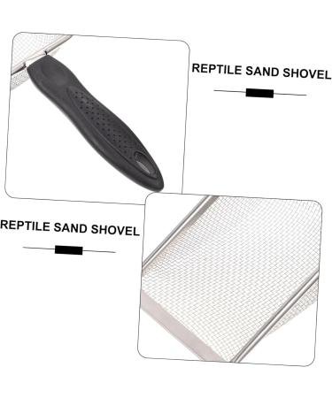Sosoport 3 Pcs Climbing Pet Sand Excrement Shovel Tortoise Terrarium Tank Kit Stainless Steel Supplies Gecko 27X10X5CMx3pcs Blackx3pcs - Buy Online on GoSupps.com