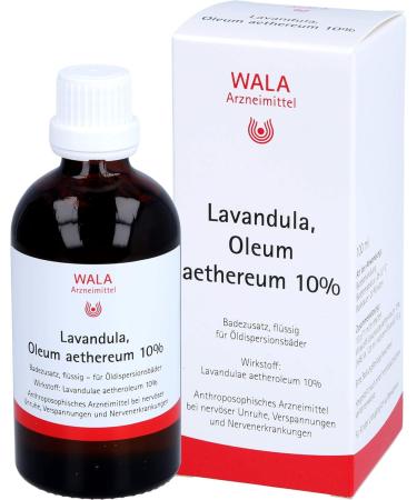 Buy WALA Lavandula Oleum Aethereum 10% Bath Additive - 100 ml | Relaxing Essential Oil for Soothing Baths - International Shipping Available - Buy Online on GoSupps.com