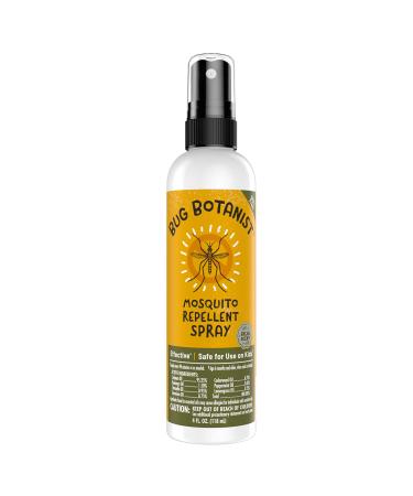 Bug Botanist Mosquito Repellent Spray: Mosquito Repellent with Essential Oils, Family Friendly, 4oz Bottle Spray (4 oz)