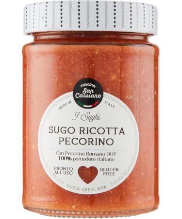  Italian Gourmet E.R. 3 x Cascina San Cassiano Ricotta Pecorino Sauce 290g + Italian Peeled Gourmet Tomatoes 400g - Buy Online on GoSupps.com
