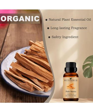 Organic Palo Santo Essential Oil 10ML - 100% Pure & Natural for Aromatherapy Diffuser | International Shipping Available - Buy Online on GoSupps.com
