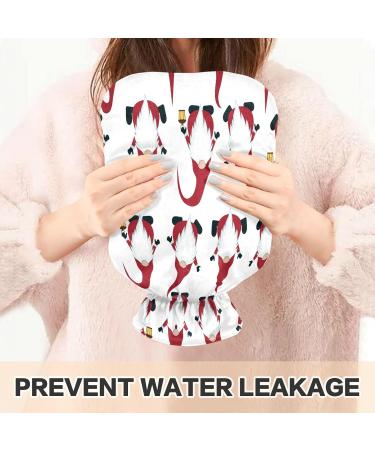 Buy Christmas Elf Hot Water Bottle - 2L Fleece Cover for Hot & Cold Compresses | International Shipping Available - Buy Online on GoSupps.com