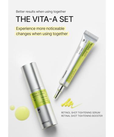 celimax The Vita A Retinal Shot Tightening Booster | with Retinal 0.1% Matryxyl 3% Pore Minimizer Wrinkles & Fine Lines Firmer Skin 15ml - Buy Online on GoSupps.com
