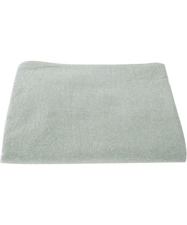Verdant Touch Soft Cotton Bed Sheet Cover for Beauty Salons & Spas - Facial Hole 183.9 x 78.9 cm Green - Buy Online on GoSupps.com