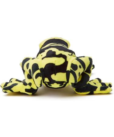 Zappi Co 100% Recycled Plush Poison Dart Frog Yellow/Black Toy - 15cm Eco-Friendly Stuffed Animal for Newborns - Buy Online on GoSupps.com
