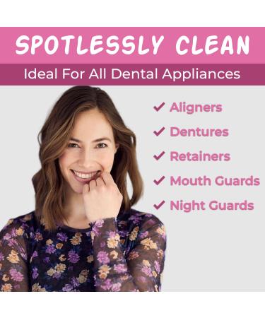 Dental Pod Retainer Cleaner | Ultimate Cleaning Solution for Retainers Mouth Guards Invisalign & Dentures with Tablets - Buy Online on GoSupps.com