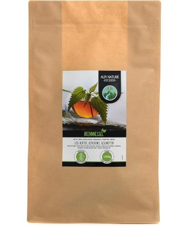Organic Nettle Infusion Tea - 1kg (2.2lb) Pure Nettle Leaves Herbal Tea - Buy Online on GoSupps.com