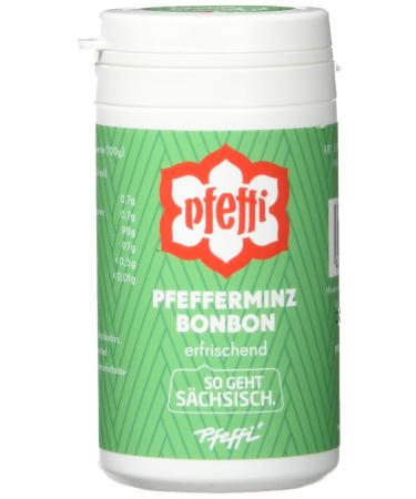 Pfeffi peppermint candy drops tin of 5 1 pack (1 x 250 g)