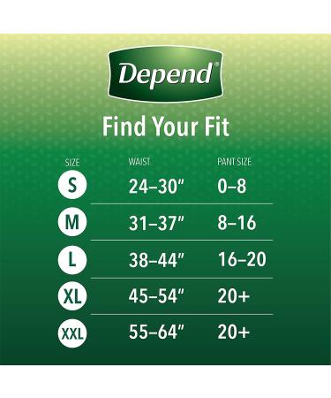 Depend Fit-Flex Women's Incontinence Underwear, Disposable, Maximum Absorbency, Medium, 30 Count - Blush - Buy Online on GoSupps.com