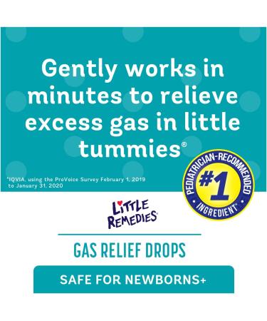 Little Remedies Gas Relief Drops - Natural Berry Flavor for Newborns | Fast Acting 1 oz (Pack of 1) - Buy Online on GoSupps.com