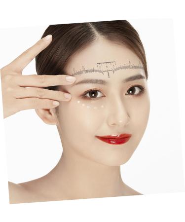 Healeved 400 Pcs eyebrow positioning tool ruler for eyebrow women eyebrow ruler - Buy Online on GoSupps.com