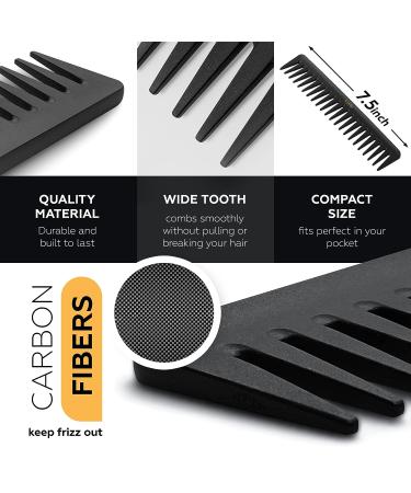 3pcs Detangling Comb and Brush Set for Curly Hair + Continuous Mist Spray Bottle - Wide Tooth Comb and Brush Detangler for Natural Black Hair (10oz) - Ideal for Women, Men, and Kids with 2a-4c Hair Type - Buy Online on GoSupps.com