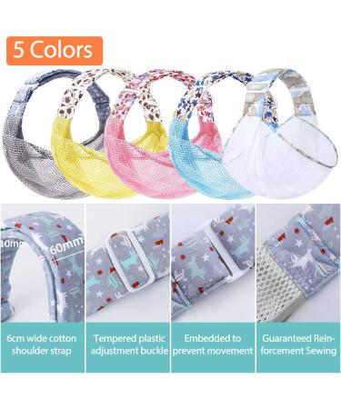 HINATAA Breathable Baby Sling | Adjustable Wrap Carrier with 3D Mesh Fabric | Summer Ready (Pink) - Buy Online on GoSupps.com