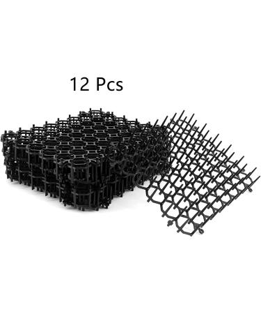 JINZOFLY Cat Scat Mat with Spikes - 12 Pieces, 7.96.1Inches - Pet Scat Mat for Garden & Fence - Buy Online on GoSupps.com