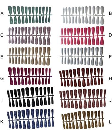 lmoikesz 24 Pieces False Nails Full Cover Extra Long Coffin Style Fingernail Patch Nail Tips DIY Supplies Manicure Decoration champagne - Buy Online on GoSupps.com