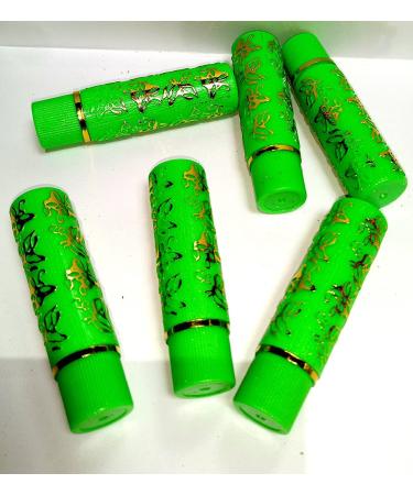 Pack of 6 Magic Green Lipsticks - Turn Pink Moisturizing & Long Lasting | International Shipping - Buy Online on GoSupps.com