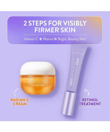 LANEIGE Retinol Firming Cream Treatment - Visibly Firms and Smooths Fine Lines & Wrinkles - Buy Online on GoSupps.com
