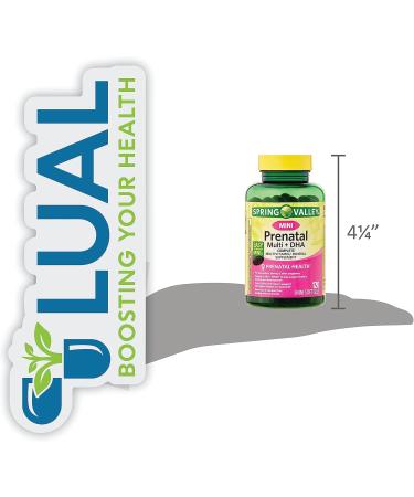 LUAL Spring Valley Mini Prenatal Vitamins for Women Softgels Bundle 45 Diabetes Decoded. Mini Prenatal Vitamins for Women 120 Soft Gels - Buy Online on GoSupps.com