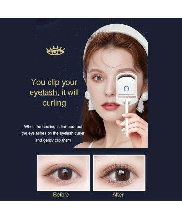 Buy Mini Heated Eyelash Curler - USB Rechargeable for Perfect Curls | International Shipping Available - Buy Online on GoSupps.com