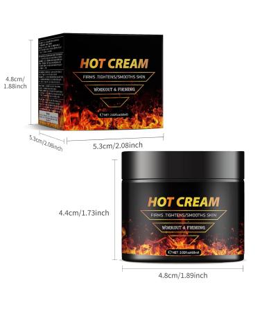 Hot Sweat Cream Belly Fat Burning Cream Exercise Fat Burning Enhancer Burns Cellulite on Thighs Legs Abdomen and Buttocks for Men and Women 2.02 Fl Oz - Buy Online on GoSupps.com
