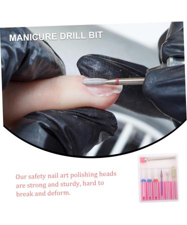 HAPINARY 1 Set Nail Polisher Manicure File Bits Drill Bit for Metal Acrylic Nails Drill Bit Electronics Kit Gel Nails Kit Nail Drill Carbide Drill Bits Nail Flakes Tungsten Steel - Buy Online on GoSupps.com