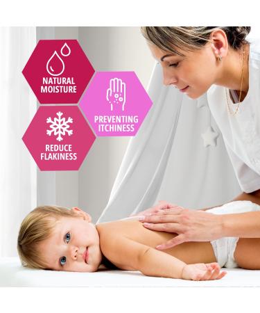 Med Pride Pure Baby Oil for Infants - 8 fl oz - Premium Mineral Oil for Smooth & Nourished Skin - Sensitive Skin Friendly - Buy Online on GoSupps.com