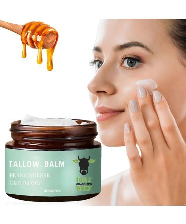 Jugaoge 1Pc Lightweight Facial Moisturizer for Women Girls Dry Skin with Beef Tallow Hydration Nourishing Smooth Texture Non Greasy Fast Absorbing Daily Cream Green One Size One Size Green - Buy Online on GoSupps.com