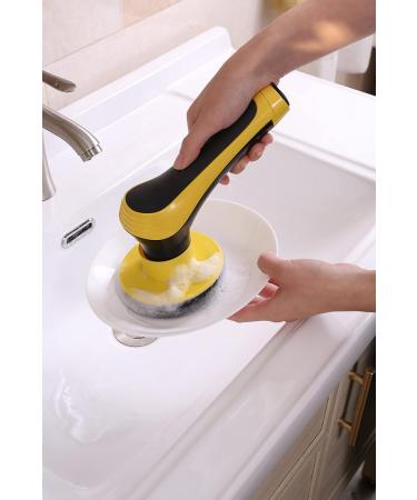 Replaceable Brush Heads for Electric Spin Scrubber - 16 Pack | Cordless Power Shower Cleaning Brush for Kitchen, Bathroom, Shower, Tub, Tile, Floor, Car - Buy Online on GoSupps.com